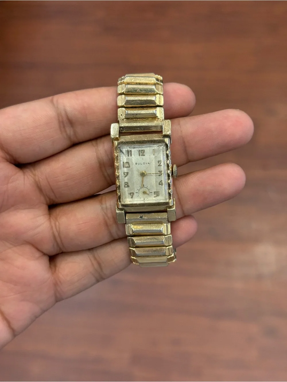 Bulova Vintage Mens His Excellency 10K Gold Filled rare winding watch